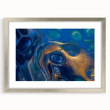 Elegant Fluid Abstract Wall Art – Modern Fluid Art Prints Canvas