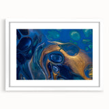 Elegant Fluid Abstract Wall Art – Modern Fluid Art Prints Canvas