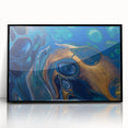 Elegant Fluid Abstract Wall Art – Modern Fluid Art Prints Canvas
