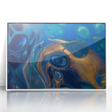 Elegant Fluid Abstract Wall Art – Modern Fluid Art Prints Canvas