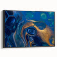 Elegant Fluid Abstract Wall Art – Modern Fluid Art Prints Canvas