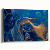 Elegant Fluid Abstract Wall Art – Modern Fluid Art Prints Canvas