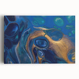 Elegant Fluid Abstract Wall Art – Modern Fluid Art Prints Canvas