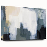 Contemporary Canvas Art – Textured Minimalist Earth Tone Painting