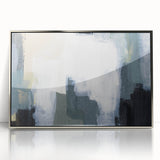 Contemporary Canvas Art – Textured Minimalist Earth Tone Painting