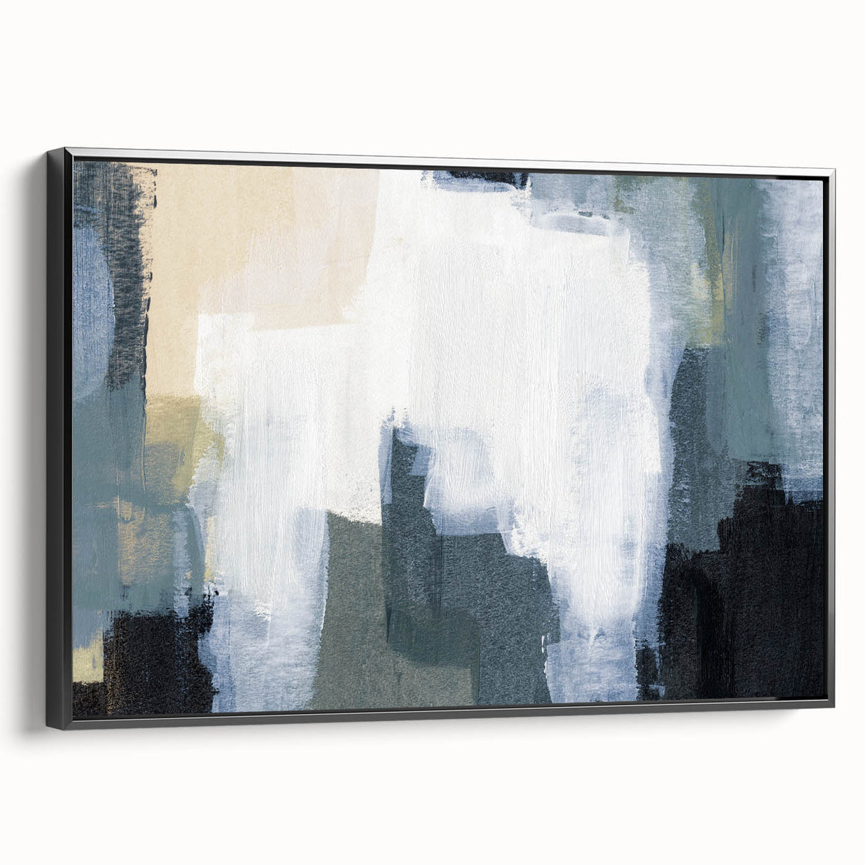 Contemporary Canvas Art – Textured Minimalist Earth Tone Painting