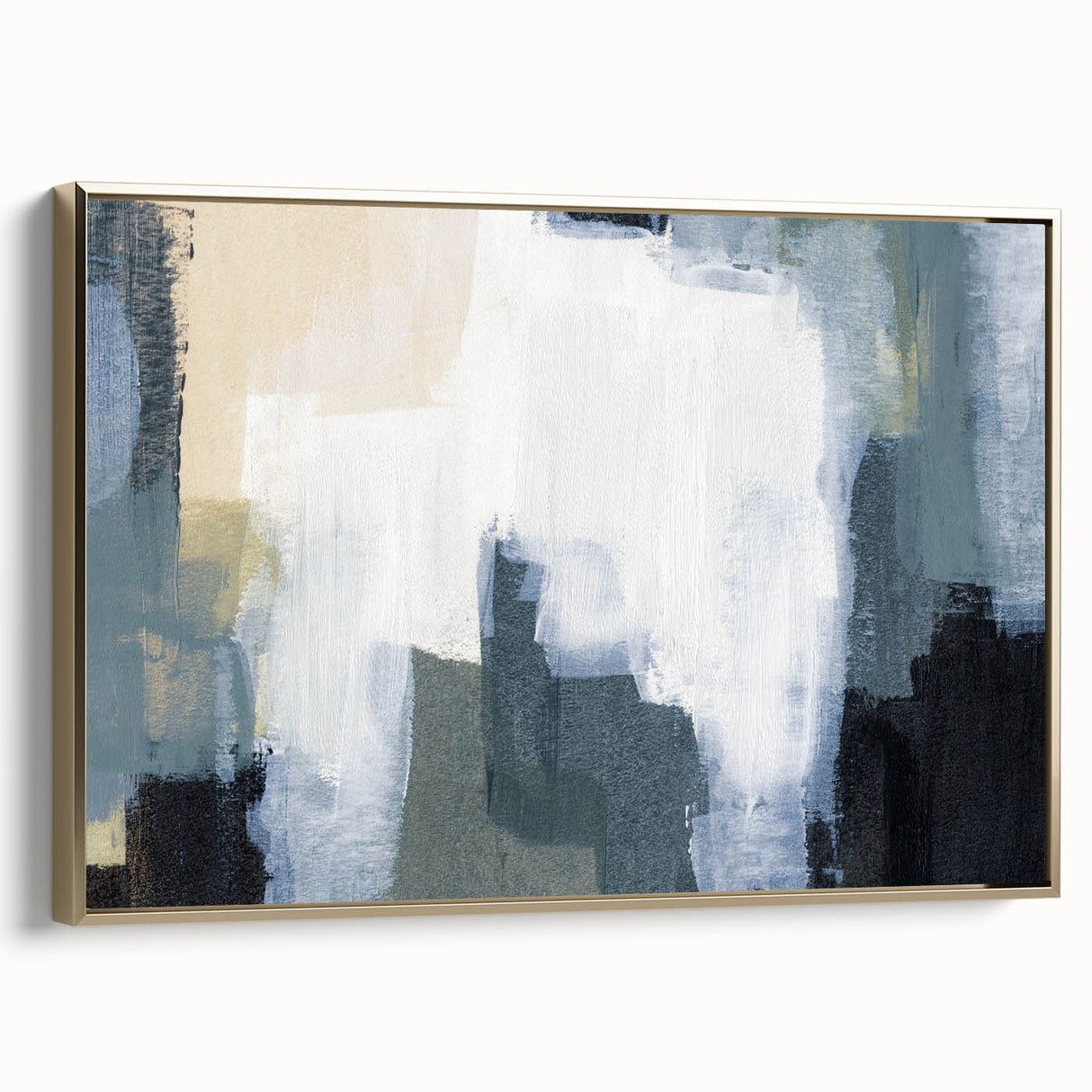 Contemporary Canvas Art – Textured Minimalist Earth Tone Painting