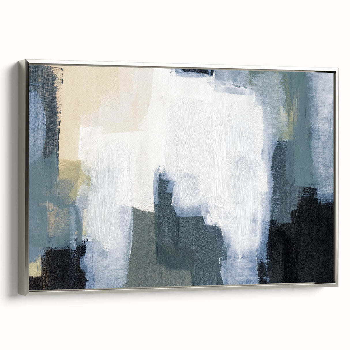 Contemporary Canvas Art – Textured Minimalist Earth Tone Painting