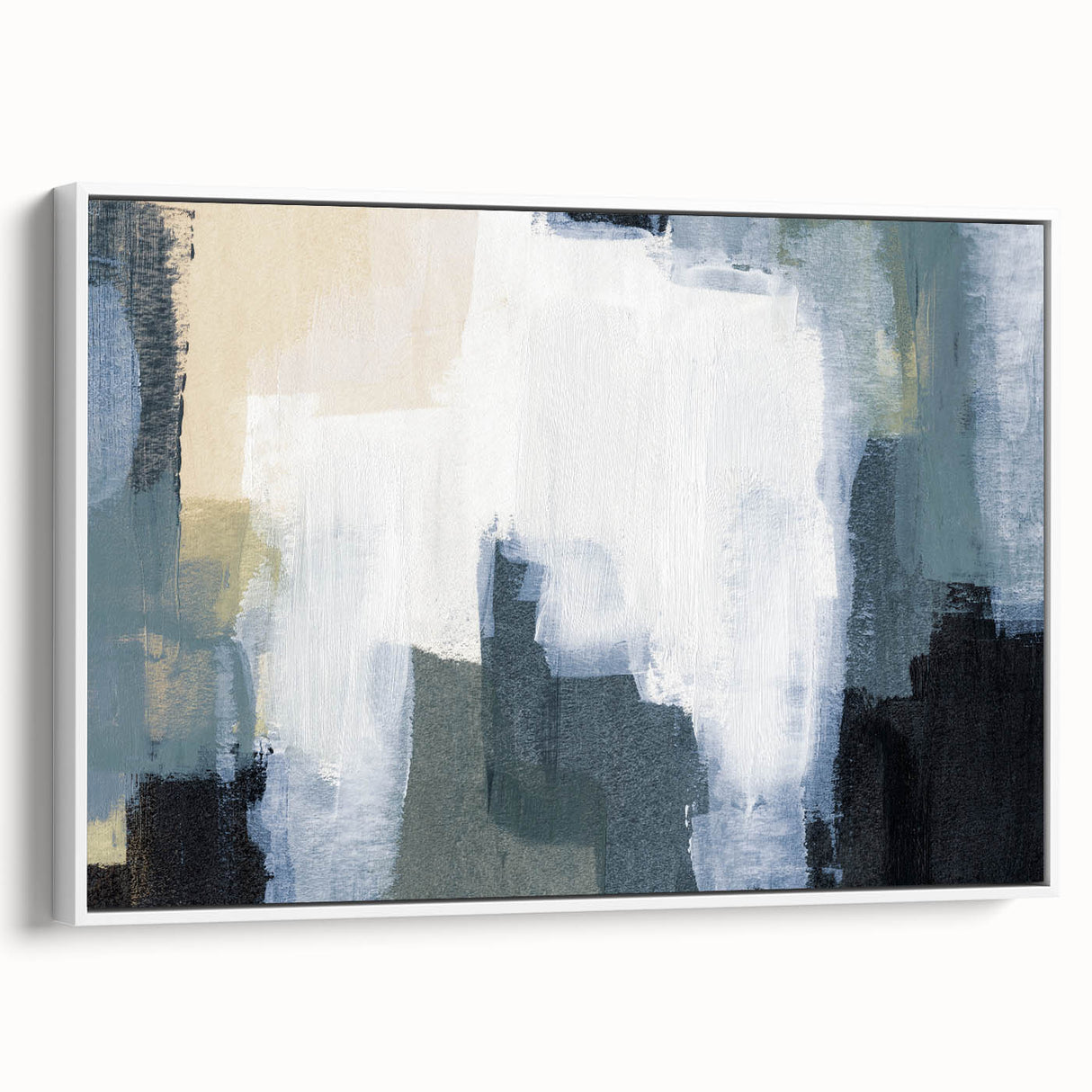 Contemporary Canvas Art – Textured Minimalist Earth Tone Painting