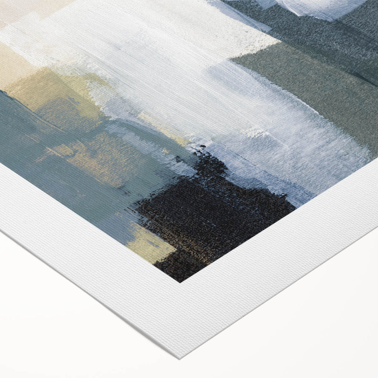 Contemporary Canvas Art – Textured Minimalist Earth Tone Painting