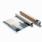 Contemporary Canvas Art – Textured Minimalist Earth Tone Painting