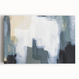 Contemporary Canvas Art – Textured Minimalist Earth Tone Painting