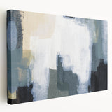 Contemporary Canvas Art – Textured Minimalist Earth Tone Painting