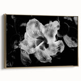 Hibiscus in Monochrome - Fine Art Photography Canvas Prints