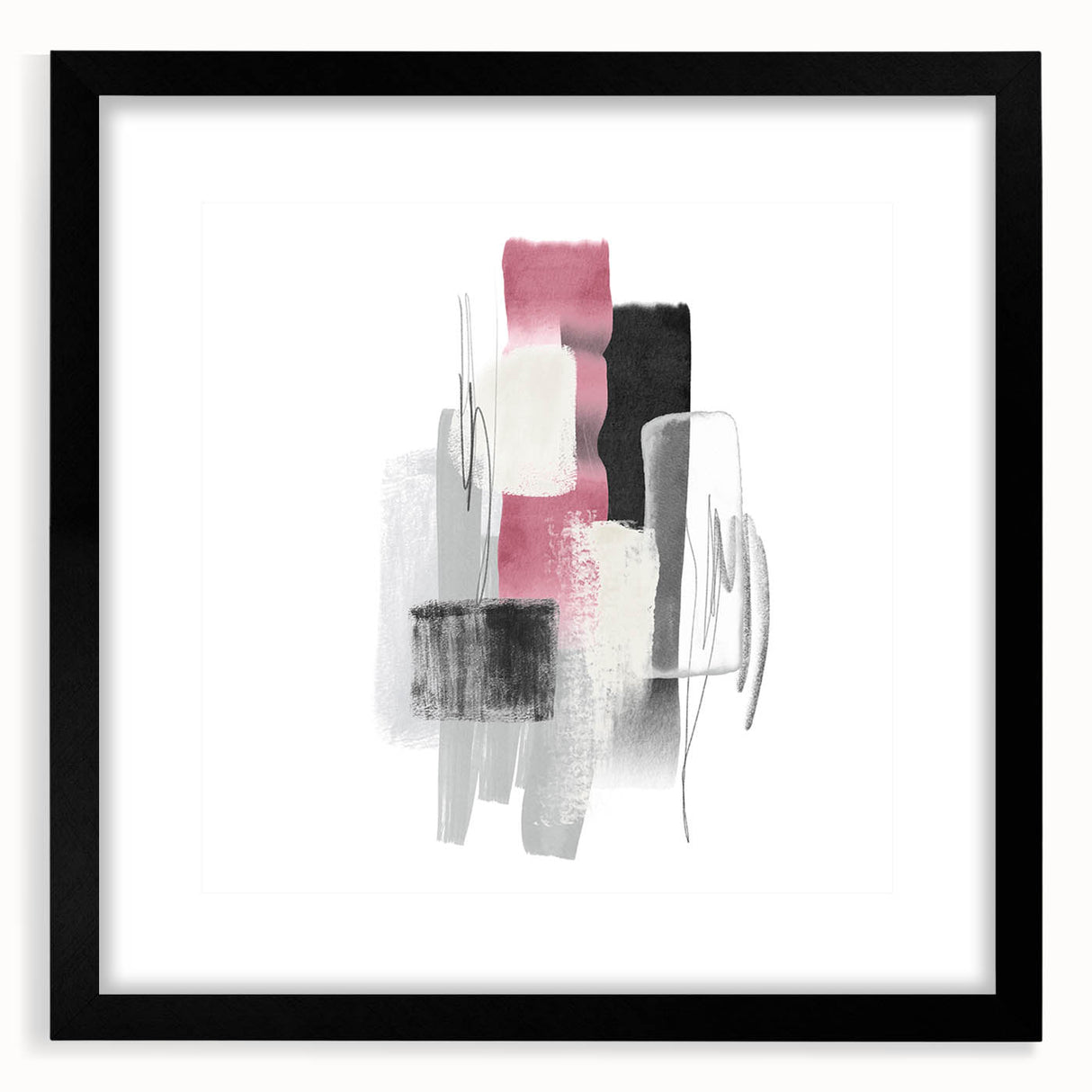 Minimalist Abstract Canvas Prints – Geometric Modern Wall Art
