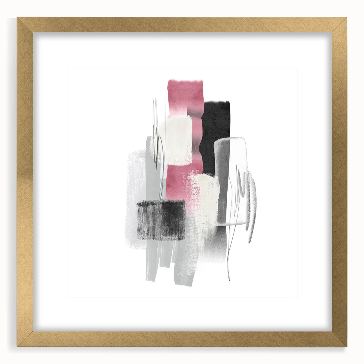 Minimalist Abstract Canvas Prints – Geometric Modern Wall Art