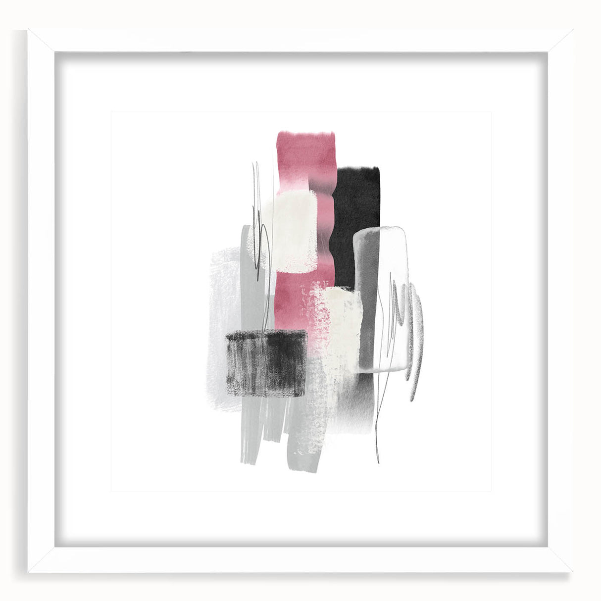 Minimalist Abstract Canvas Prints – Geometric Modern Wall Art