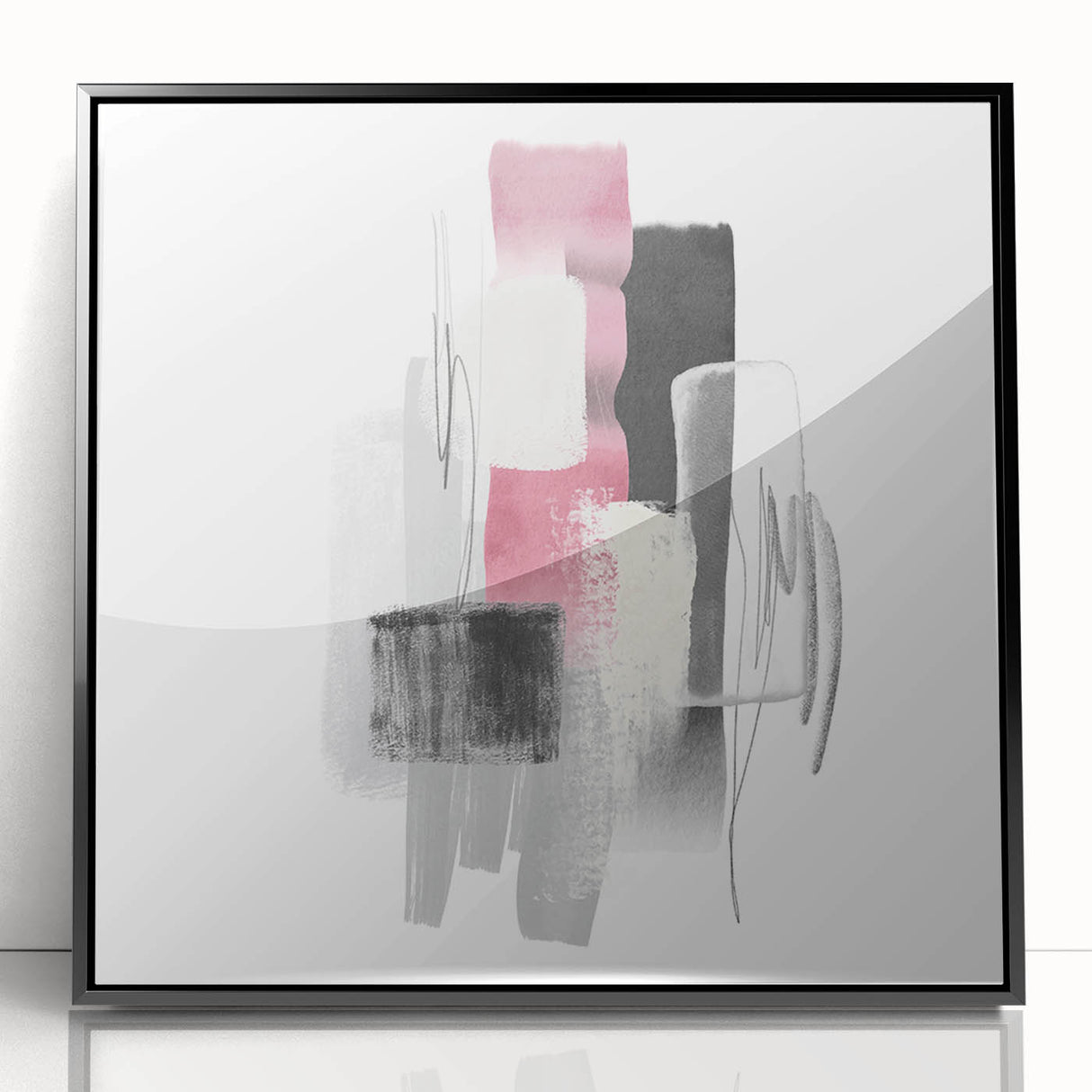 Minimalist Abstract Canvas Prints – Geometric Modern Wall Art