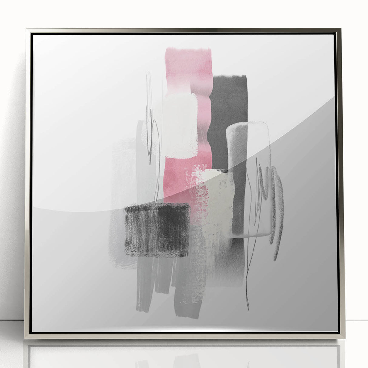 Minimalist Abstract Canvas Prints – Geometric Modern Wall Art