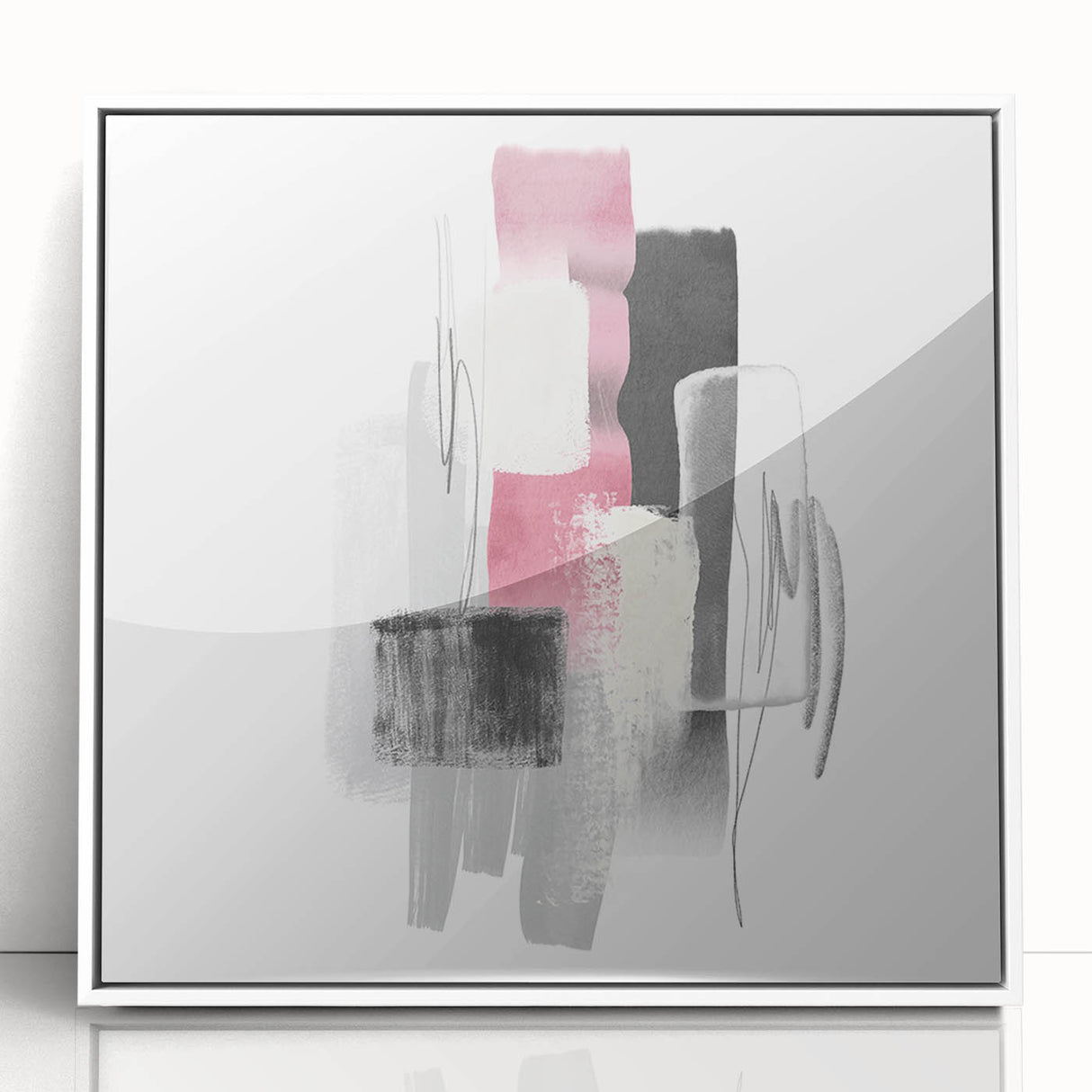 Minimalist Abstract Canvas Prints – Geometric Modern Wall Art