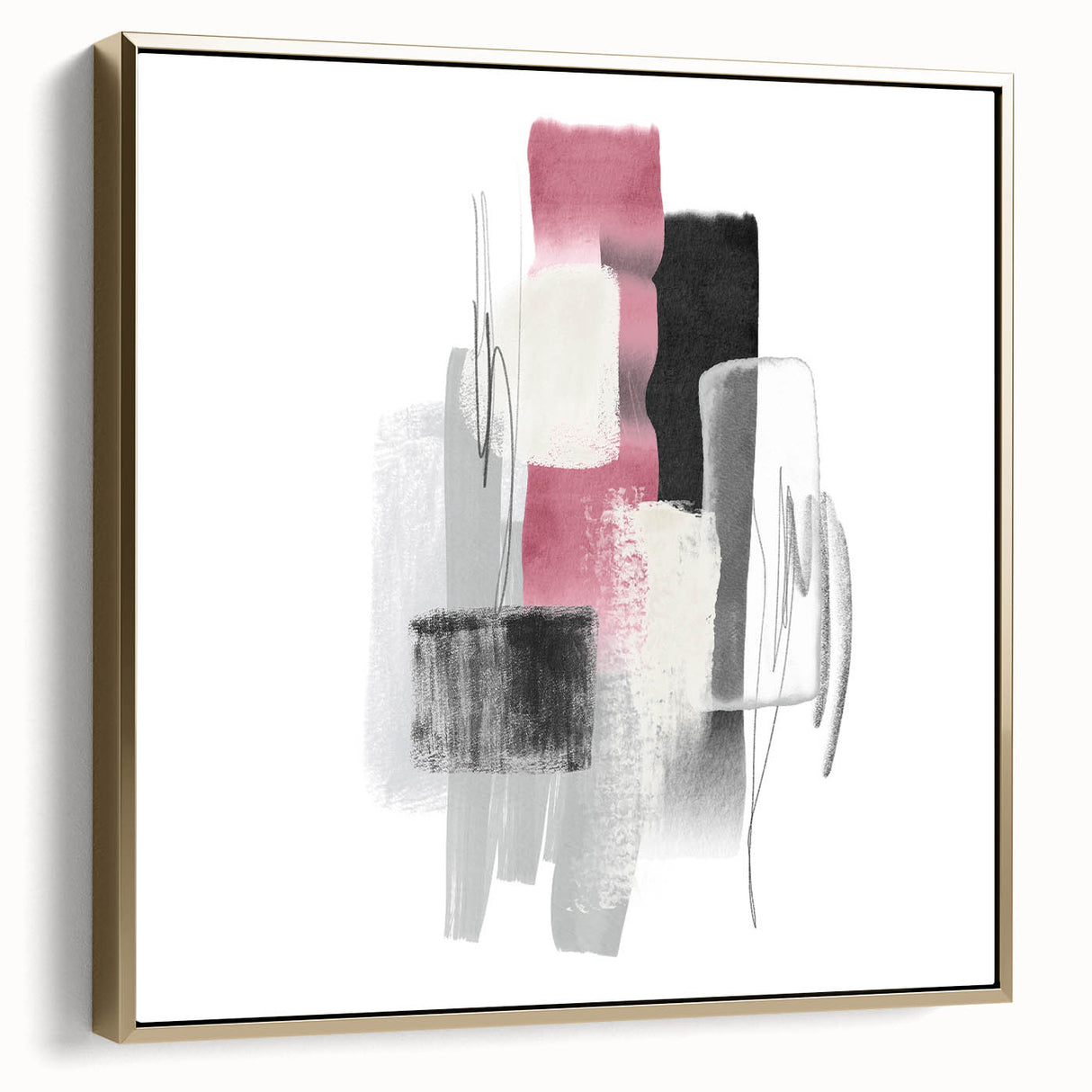 Minimalist Abstract Canvas Prints – Geometric Modern Wall Art