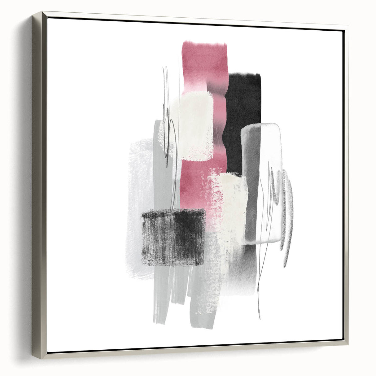 Minimalist Abstract Canvas Prints – Geometric Modern Wall Art