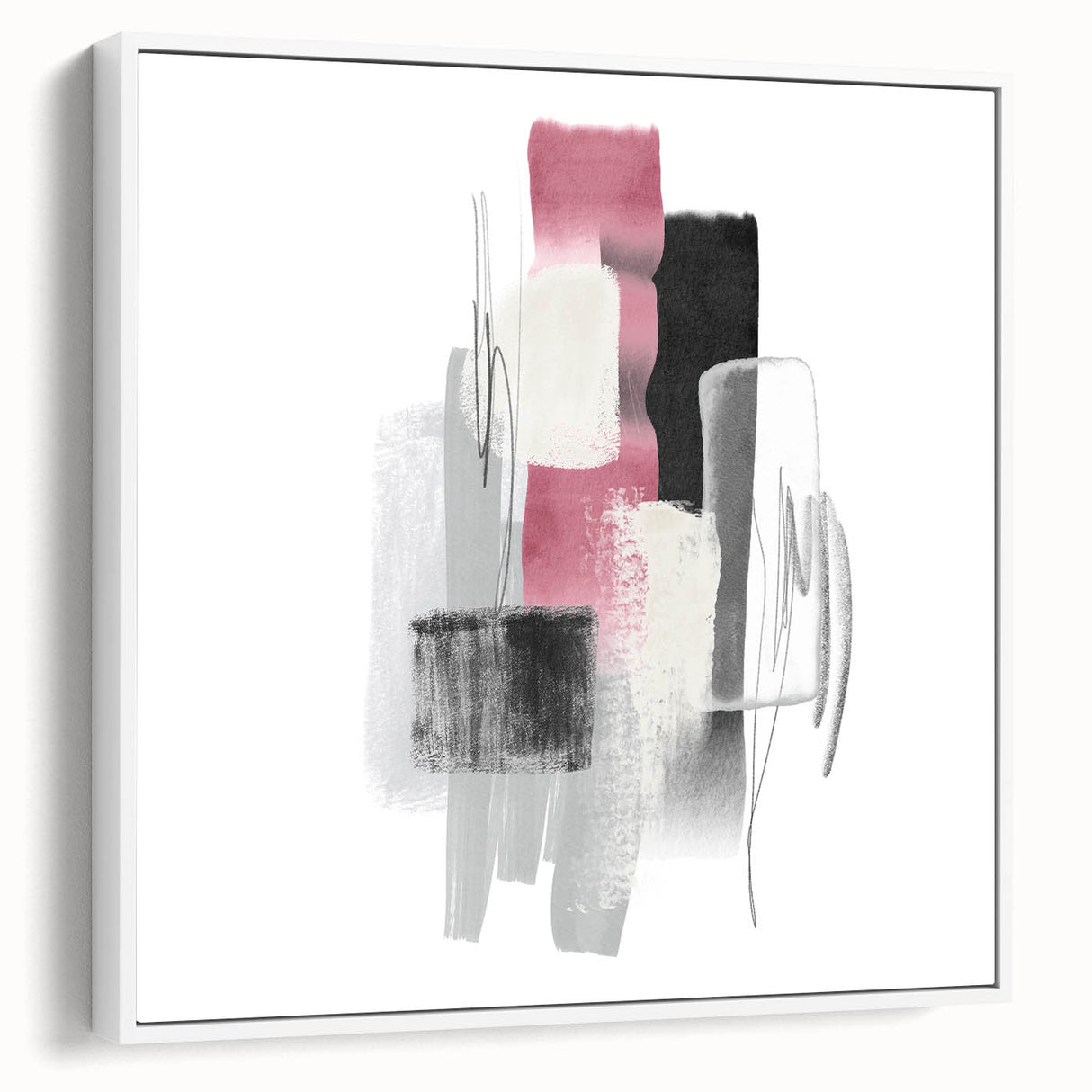 Minimalist Abstract Canvas Prints – Geometric Modern Wall Art