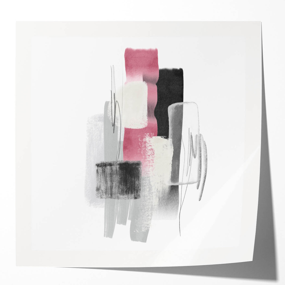 Minimalist Abstract Canvas Prints – Geometric Modern Wall Art