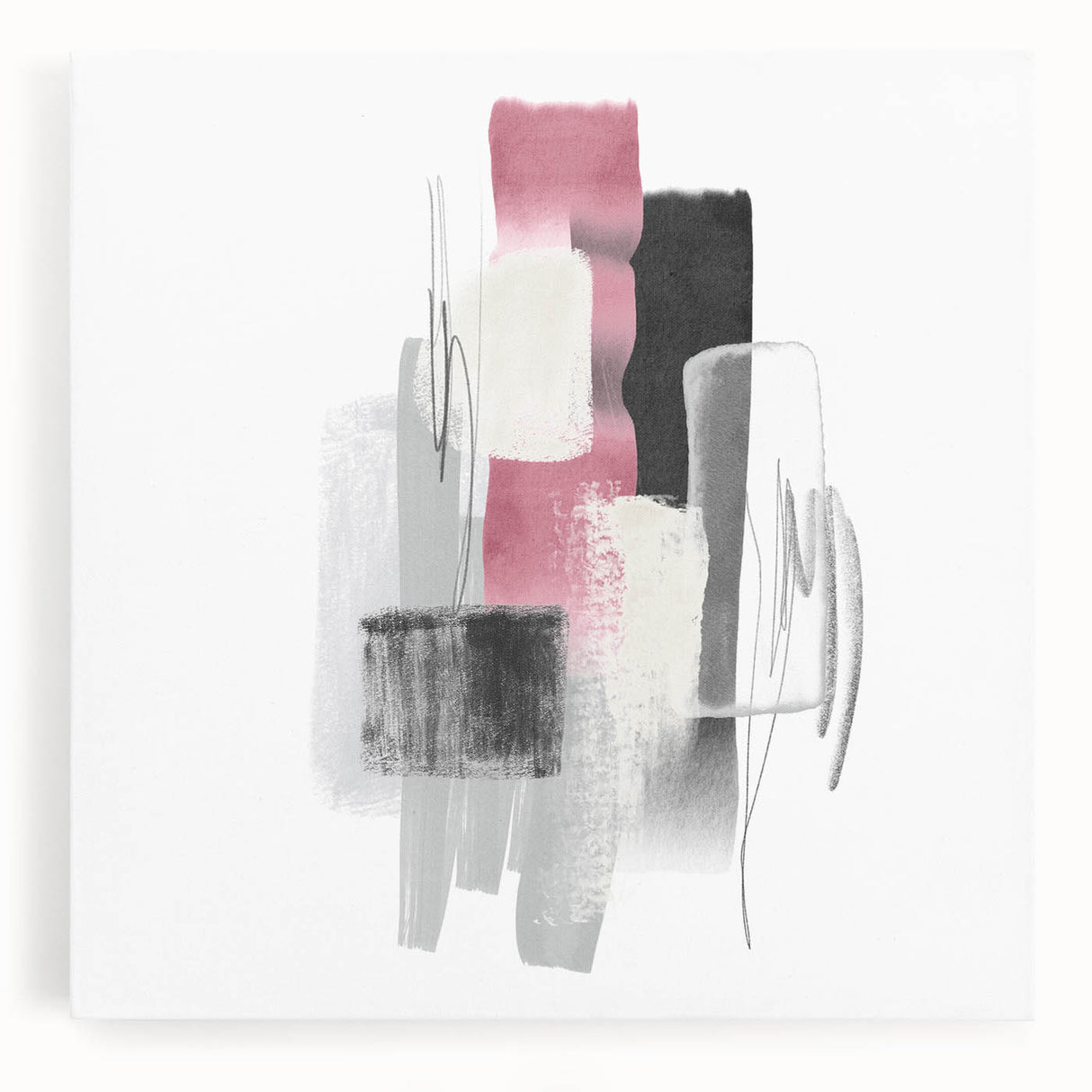 Minimalist Abstract Canvas Prints – Geometric Modern Wall Art
