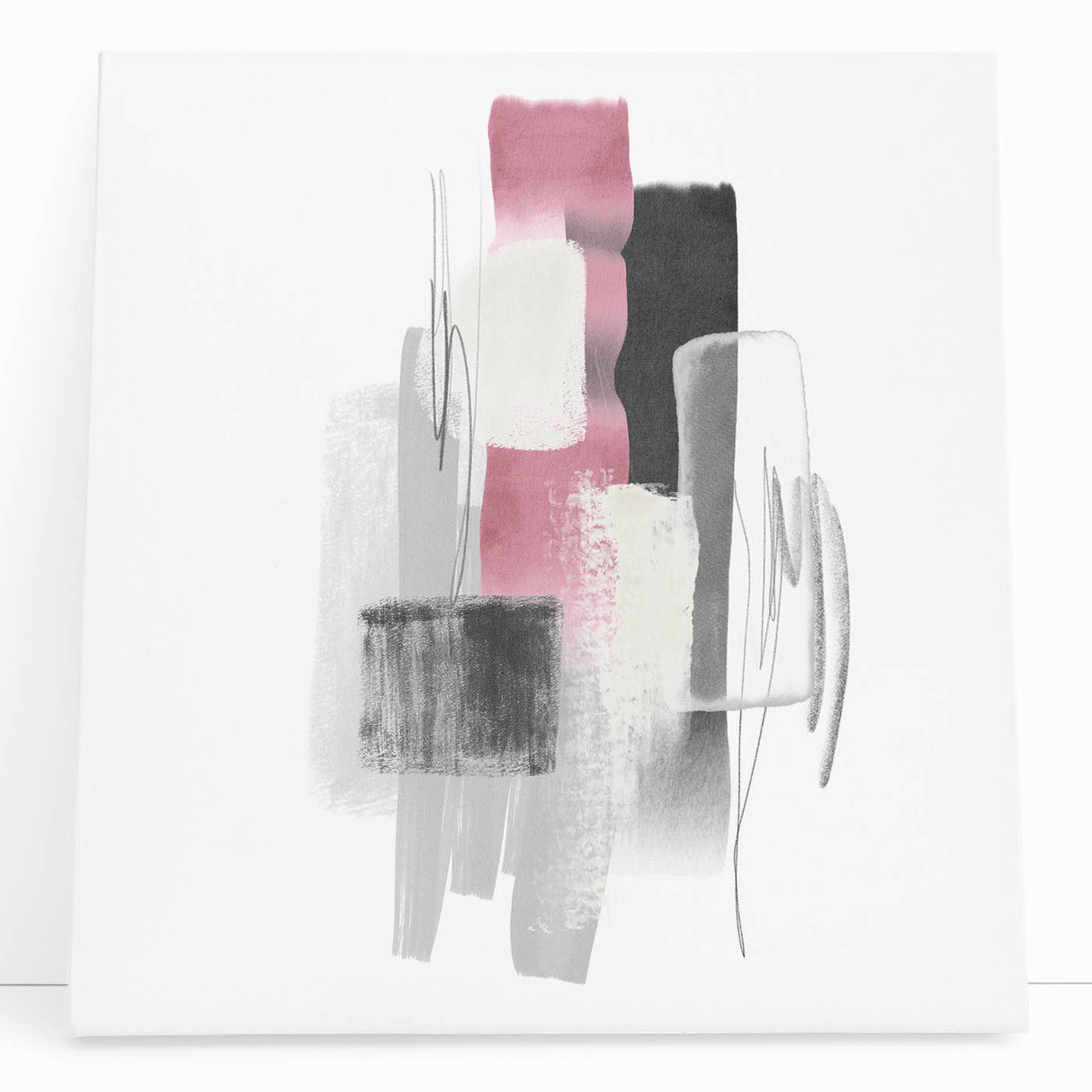 Minimalist Abstract Canvas Prints – Geometric Modern Wall Art