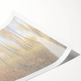 Tranquil Nature Canvas Prints – Rainy Forest Through Glass