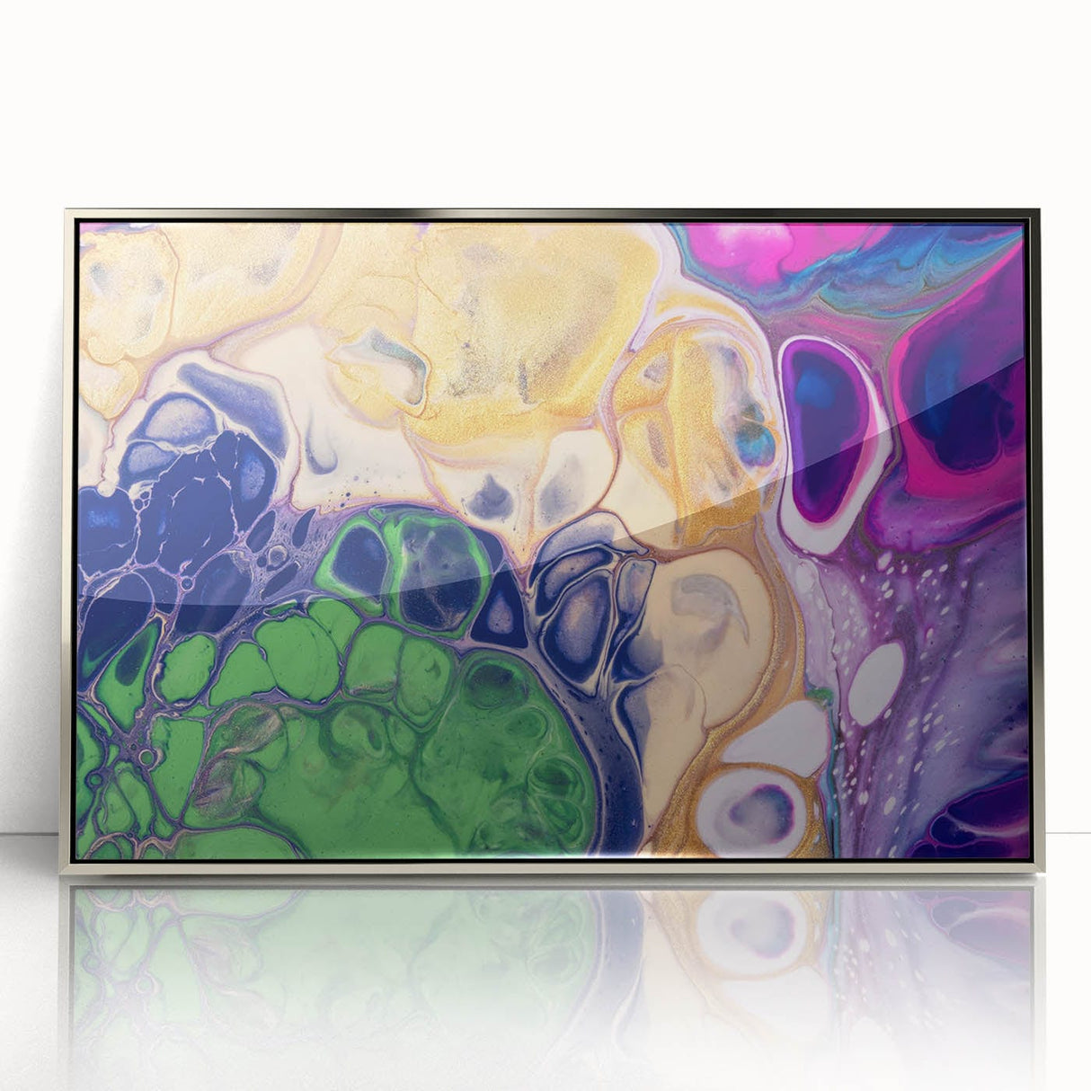 Luxury Fluid Abstract Wall Art – Modern Fluid Art Prints Canvas