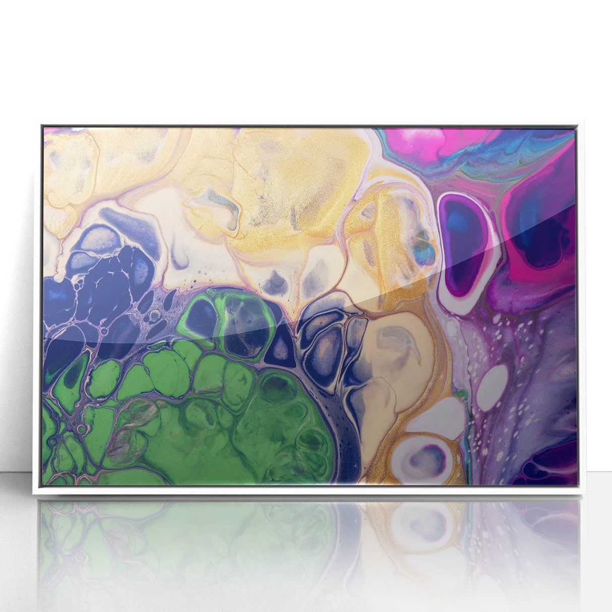 Luxury Fluid Abstract Wall Art – Modern Fluid Art Prints Canvas