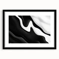 Contemporary Abstract Art Pieces – Fluid Black & White Contrast