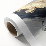 Upscale Abstract Art Collection – Black, White & Gold Canvas Print