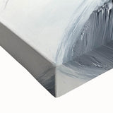 Upscale Abstract Art Collection – Black, White & Gold Canvas Print