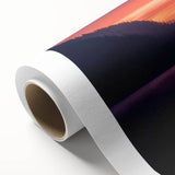 Minimalist Scenic Art Prints – Island Trees & Sunset Reflection