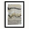 Minimalist Abstract Wall Art - Earthy Tones and Textured Brushstrokes