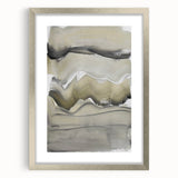 Minimalist Abstract Wall Art - Earthy Tones and Textured Brushstrokes