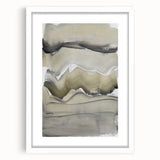 Minimalist Abstract Wall Art - Earthy Tones and Textured Brushstrokes