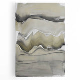 Minimalist Abstract Wall Art - Earthy Tones and Textured Brushstrokes