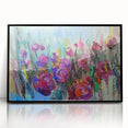 Abstract Canvas Wall Art – Vibrant Floral Modern Painting