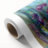 Abstract Canvas Wall Art – Vibrant Floral Modern Painting