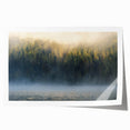 Calming Landscape Acrylic Prints – Misty Forest & Lake View