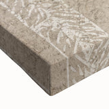 Contemporary Framed Abstract Art – Olive Green Minimalist Pattern