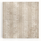 Contemporary Framed Abstract Art – Olive Green Minimalist Pattern