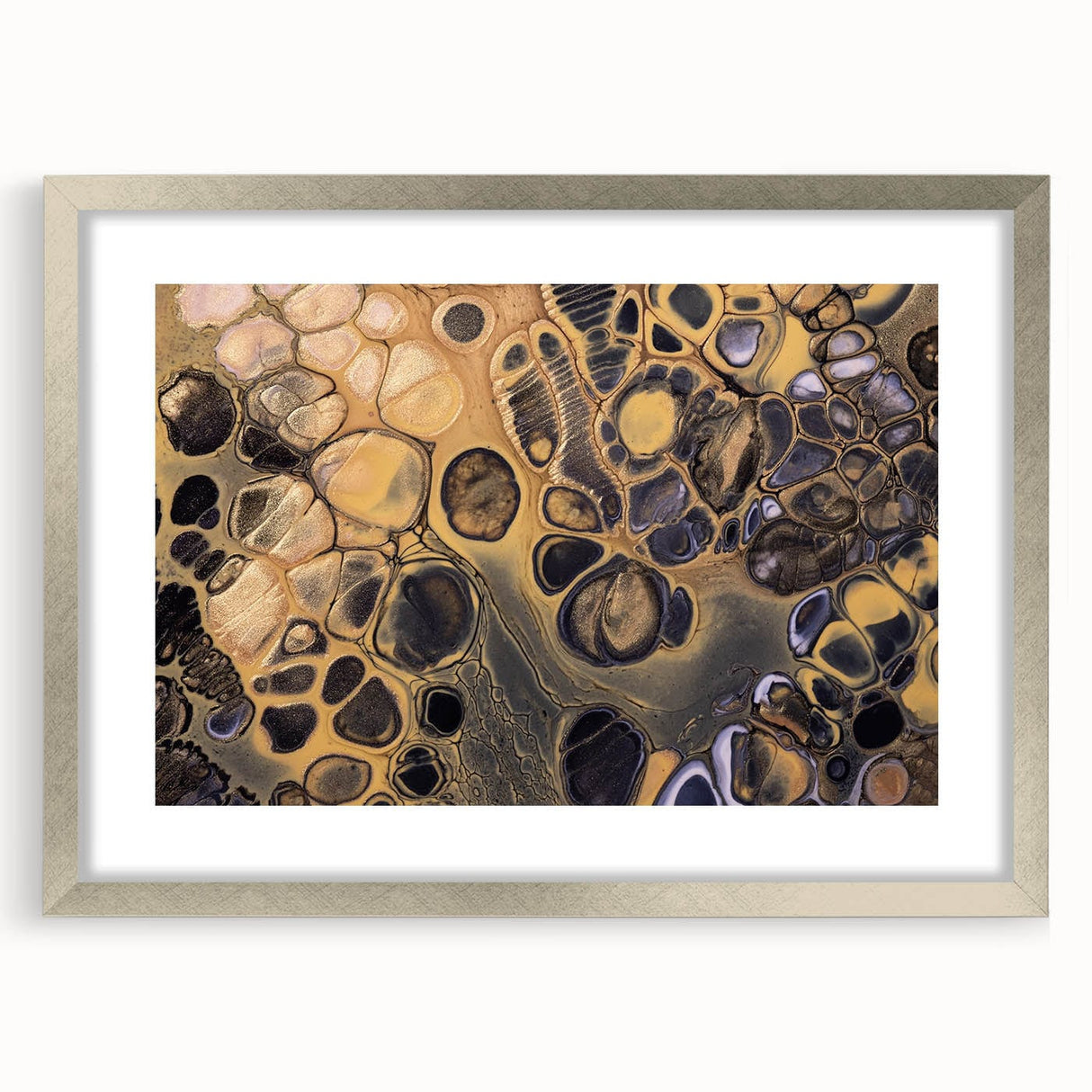 Sophisticated Fluid Abstract Wall Art – Modern Fluid Art Print