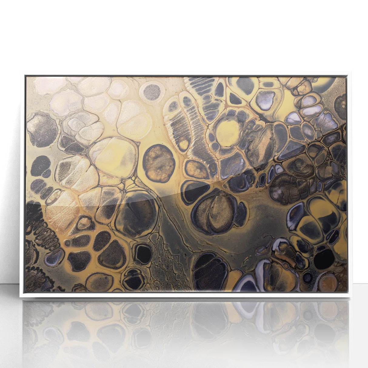 Sophisticated Fluid Abstract Wall Art – Modern Fluid Art Print