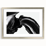 Bold Abstract Wall Art Collection – Expressive Black Brush Strokes