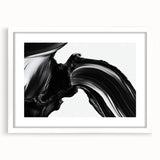 Bold Abstract Wall Art Collection – Expressive Black Brush Strokes